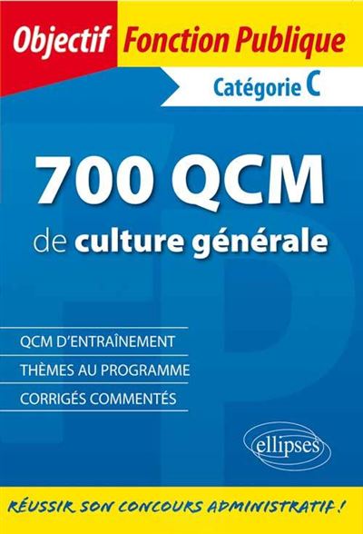 700 QCM de culture générale