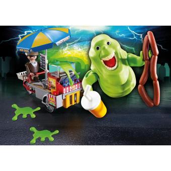 Playmobil Ghostbusters™ 9222 Bouffe-tout avec stand de hotdog