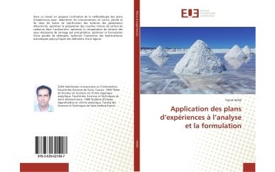 Application des plans d'experiences a l'analyse et la formul