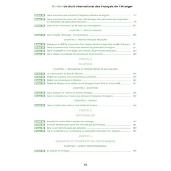 Guide de droit international des francais de l etranger 2022 2023