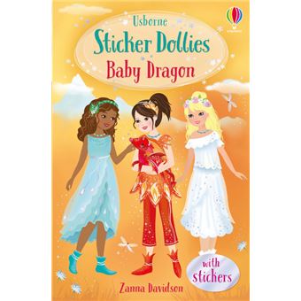 Baby Dragon - Usborne Sticker Dollies