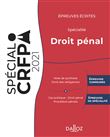 Épreuves écrites du CRFPA - Spécialité Droit pénal
