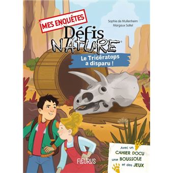 Mes enquêtes Défis nature : Le tricératops a disparu !
