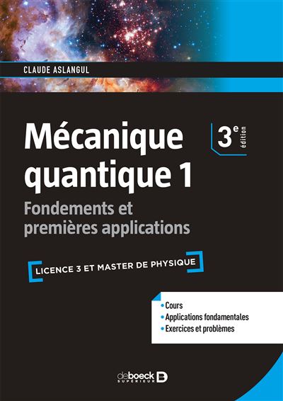 Mécanique quantique 1