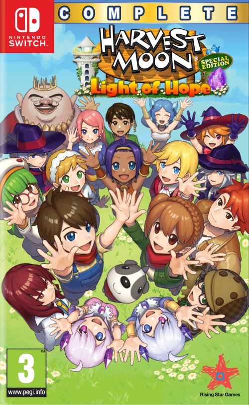 Harvest Moon Lumière d Espoir Edition Spéciale Complète Nintendo Switch