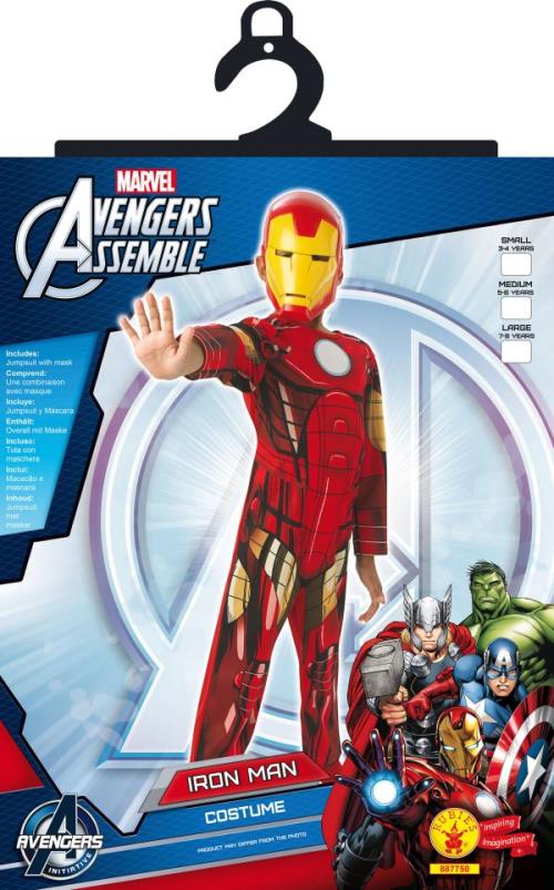 Costume Iron Man Avengers Assemble Enfant - Rouge - M - Déguisement enfant  - Achat & prix