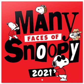 Calendrier 2021 30x30 Snoopy