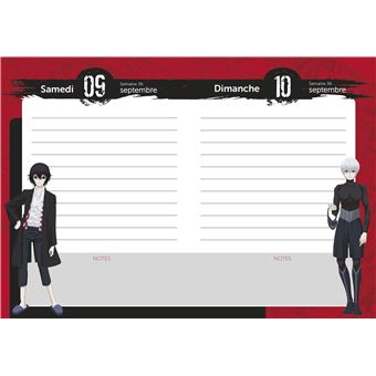 Agenda scolaire 2023-2024 Tokyo Ghoul : RE