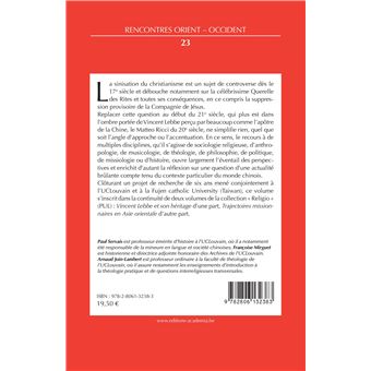 La sinisation du catholicisme après Vincent Lebbe