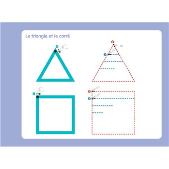 Les livres-ardoises - Mes formes rugueuses Montessori