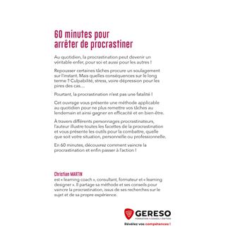 60 minutes pour arrêter de procrastiner