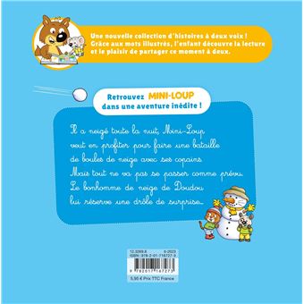 Mini-Loup - Le bonhomme de neige