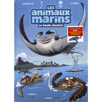 Les animaux marins en Bd - Les animaux marins en Bd, Avec Papertoy offert T3 - 1