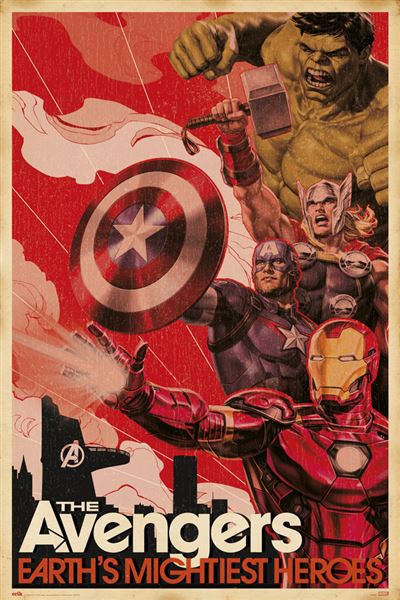 Poster Avengers Earths Mightiest Heroes