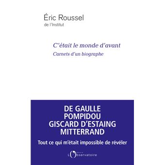 C'était le monde d'avant