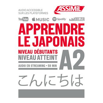 Apprendre le japonais Niveau A2