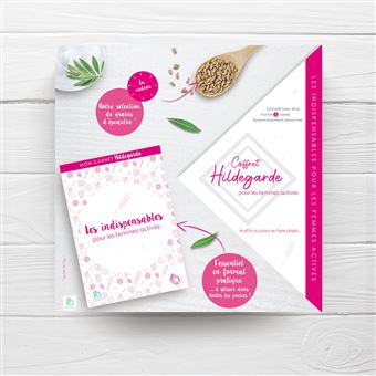 Coffret Hildegarde pour les femmes actives - Mon carnet les indispensables pour les femmes actives