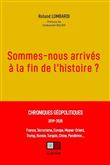 Chroniques géopolitiques 2019-2020