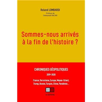 Chroniques géopolitiques 2019-2020