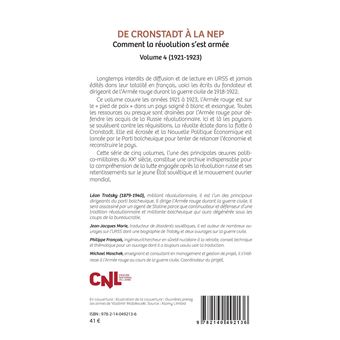 De Cronstadt à la NEP