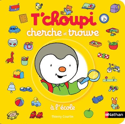 Livre T'choupi à l'école : le livre à Prix Carrefour