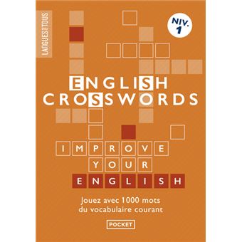 english crosswords mots croises en anglais niveau 1 2ed tome 1 poche patricia barriere charles barriere achat livre fnac