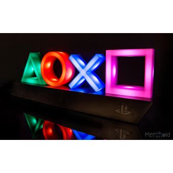 Lampe néon Playstation - Salle de jeux - Connexion USB et matériel de  montage 