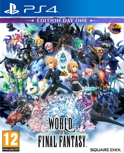 Pochette avant du jeu World of Final Fantasy Edition Day One PS4