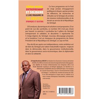 Sénégal majeur, entreprenant et solidaire