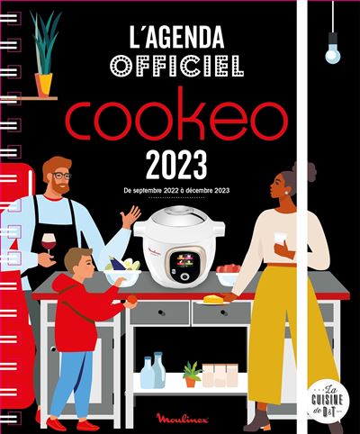 L'agenda officiel Cookeo 2024 - COLLECTIF - Le Bateau Livre