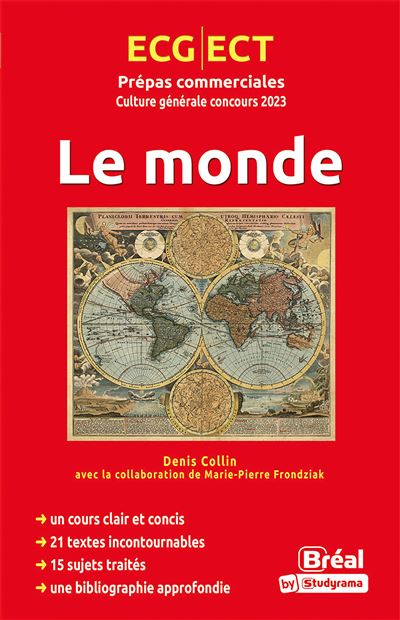 Thème de culture générale HEC 2023 - Denis Collin - broché