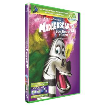 Madagascar 3 Bons baisers d’Europe DVD