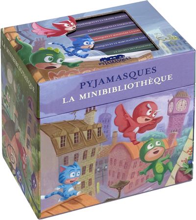 La minibibliothèque Pyjamasques - Racioppo Romuald - Coffret