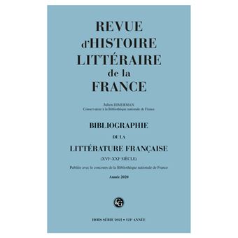 Bibliographie de la littérature française - 1