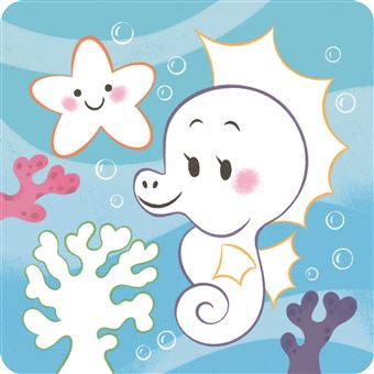 Mes tableaux à peindre en petits points. Sous l'océan