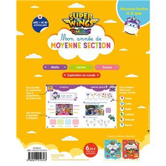 Super Wings - Mon année de Moyenne Section (4-5 ans)
