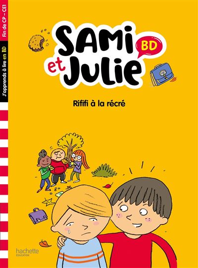 Sami et Julie BD - Rififi à la récré