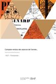 Comptes-rendus des séances de l'année