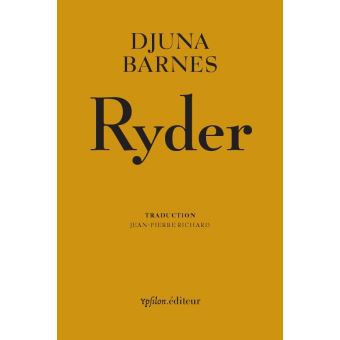 Ryder Broche Djuna Barnes Jean Pierre Richard Jean Pierre