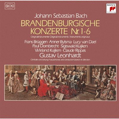 Bach: Brandenburg Concertos Numéros 1-6
