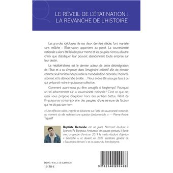 Le réveil de l'Etat-nation