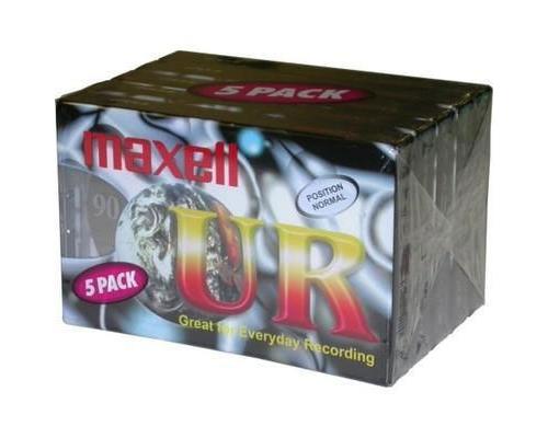 Pack de 5 K7 Audio Maxell UR90 - Cassette audio - Achat & prix