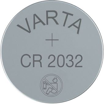 Varta piles plates Lithium CR2032, 3,0 Volt 1 Blister