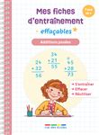 Mes fiches d’entraînement effaçables - Additions posées