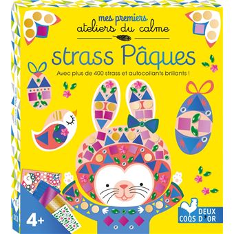 Strass Pâques - mini-boîte avec accessoires