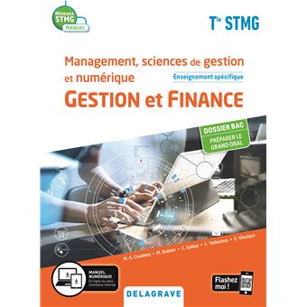 Management, Sciences de gestion et numérique - Gestion et Finance enseignement spécifique Tle STMG (2020) - Manuel élève