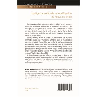 Intelligence artificielle et modélisation du risque de crédit