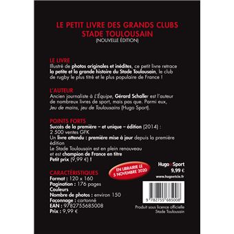 Le petit livre des grands clubs - Stade Toulousain