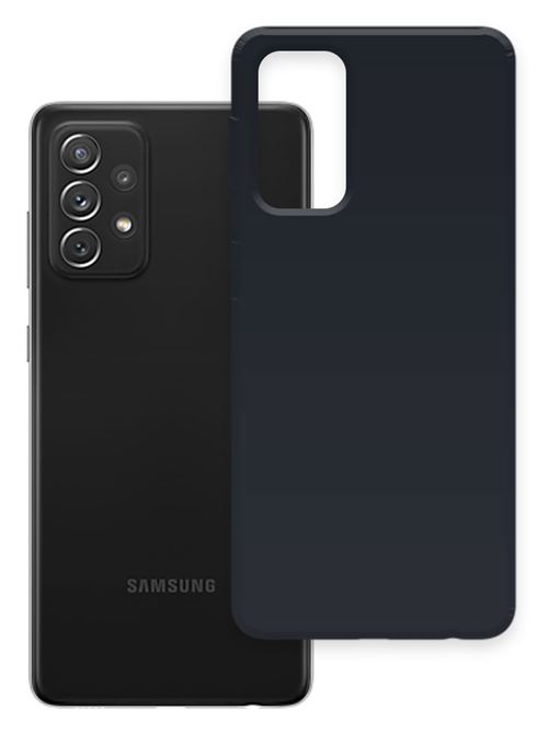 Coque de protection Prodebel -Cover Premium Silicone Black pour Samsung Galaxy A52/A52s