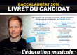 L'éducation musicale Bac 2019